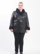 Демисезонное короткое пальто, цвет черный в интернет-магазине Фабрики Тревери