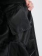 Дубленка с английским воротником, цвет черный в интернет-магазине Фабрики Тревери