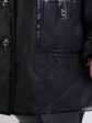 Дубленка с Тосканой прямого силуэта, цвет черный в интернет-магазине Фабрики Тревери