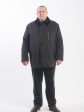 Классическая куртка с меховым воротником, цвет черный в интернет-магазине Фабрики Тревери