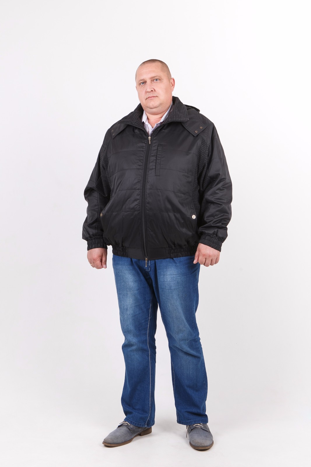 

Мужская куртка Trevery/Тревери, Черный, Модель 48614 в цвете черный