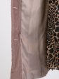 Короткое пальто трансформер с подстежкой, цвет коричневый в интернет-магазине Фабрики Тревери
