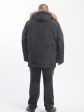 Куртка Аляска с опушкой из енота, цвет черный в интернет-магазине Фабрики Тревери