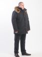 Куртка Аляска с опушкой из енота, цвет черный в интернет-магазине Фабрики Тревери