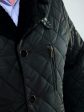 Куртка с меховым воротником, цвет черный в интернет-магазине Фабрики Тревери