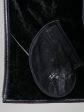 Натуральная дубленка на молнии, цвет черный в интернет-магазине Фабрики Тревери