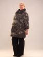 Пальто-куртка с подстежкой, цвет серый в интернет-магазине Фабрики Тревери