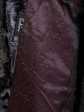 Шуба под каракуль с меховой отделкой, цвет серый в интернет-магазине Фабрики Тревери