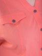 Туника на лето из льна и хлопка, цвет светло-розовый в интернет-магазине Фабрики Тревери