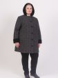 Женское пальто трансформер из твида , цвет серый в интернет-магазине Фабрики Тревери