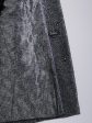 Зимнее пальто из драпа с меховой отделкой, цвет серый в интернет-магазине Фабрики Тревери