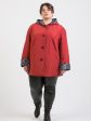 Двухсторонняя весенняя куртка, цвет красный в интернет-магазине Фабрики Тревери