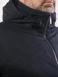 Комбинированная мужская куртка, цвет синий в интернет-магазине Фабрики Тревери