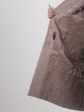 Пальто из Альпаки на верблюжьем утеплителе с воротником из Тосканы, цвет бежевый в интернет-магазине Фабрики Тревери