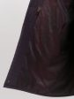 Демисезонное пальто приталенного силуэта из стежки, цвет фиолетовый в интернет-магазине Фабрики Тревери