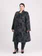 Демисезонное пальто с воротником стойка, цвет серый в интернет-магазине Фабрики Тревери