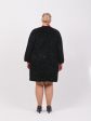 Легкое пальто Шанель из каракуля, цвет черный в интернет-магазине Фабрики Тревери