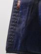 Синяя куртка-косуха из стеганной плащевки, цвет синий в интернет-магазине Фабрики Тревери