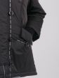 Молодежная брендированная куртка с асимметричным низом, цвет черный в интернет-магазине Фабрики Тревери