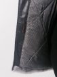 Шубка к косой молнией под норку крестовку, цвет серый в интернет-магазине Фабрики Тревери