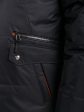 Черная куртка Аляска с опушкой из чернобурки, цвет черный в интернет-магазине Фабрики Тревери
