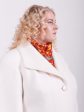 Укороченное демисезонное пальто, цвет белый в интернет-магазине Фабрики Тревери