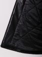 Шубка из стриженного рекса с отделкой песцом, цвет черный в интернет-магазине Фабрики Тревери