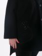 Укороченное демисезонное пальто, цвет черный в интернет-магазине Фабрики Тревери