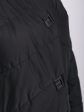 Женская куртка из стеганой ткани с меховым воротником-стойка, цвет черный в интернет-магазине Фабрики Тревери