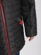 Спортивная комбинированная мужская куртка прямого силуэта, цвет черный в интернет-магазине Фабрики Тревери