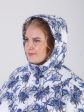 Молодежная зимняя куртка из необычной и красивой мембранной ткани , цвет фиолетовый в интернет-магазине Фабрики Тревери