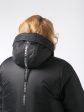 Женская зимняя кутка из плащевой мембранной ткани, цвет черный в интернет-магазине Фабрики Тревери