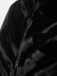Эко-шубка из южно-корейского каракуля и мягкой плащевки, цвет черный в интернет-магазине Фабрики Тревери