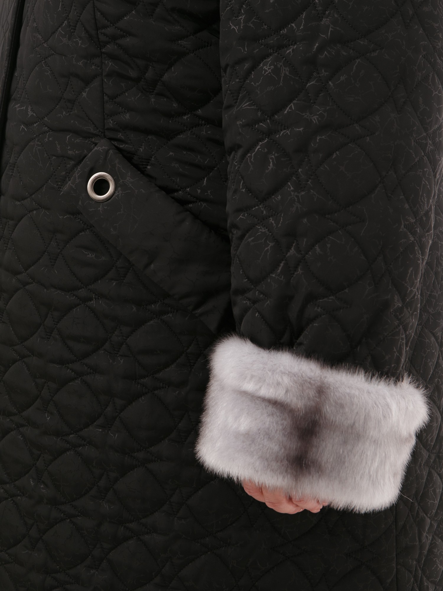 

Женское пальто Trevery/Тревери, Черный, Модель 87123 в цвете черный