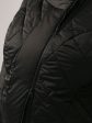 Молодежная комбинированная куртка в ромб с нашивкой, цвет черный в интернет-магазине Фабрики Тревери