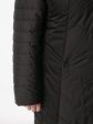 Интересное молодежное пальто с яркой отделкой, цвет черный в интернет-магазине Фабрики Тревери
