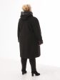 Женское демисезонное пальто со стежкой и отделочной строчкой, цвет черный в интернет-магазине Фабрики Тревери