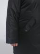 Женская куртка из мембраны с чернобуркой, цвет черный в интернет-магазине Фабрики Тревери