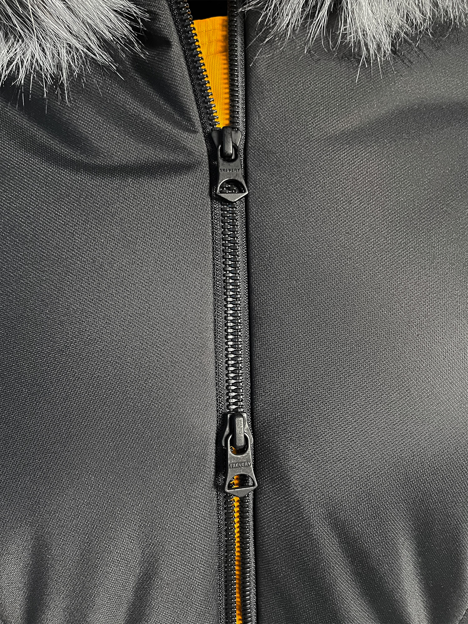 

Женское пальто Trevery/Тревери, Черный, Модель 91003 в цвете черно-желтый(черный)