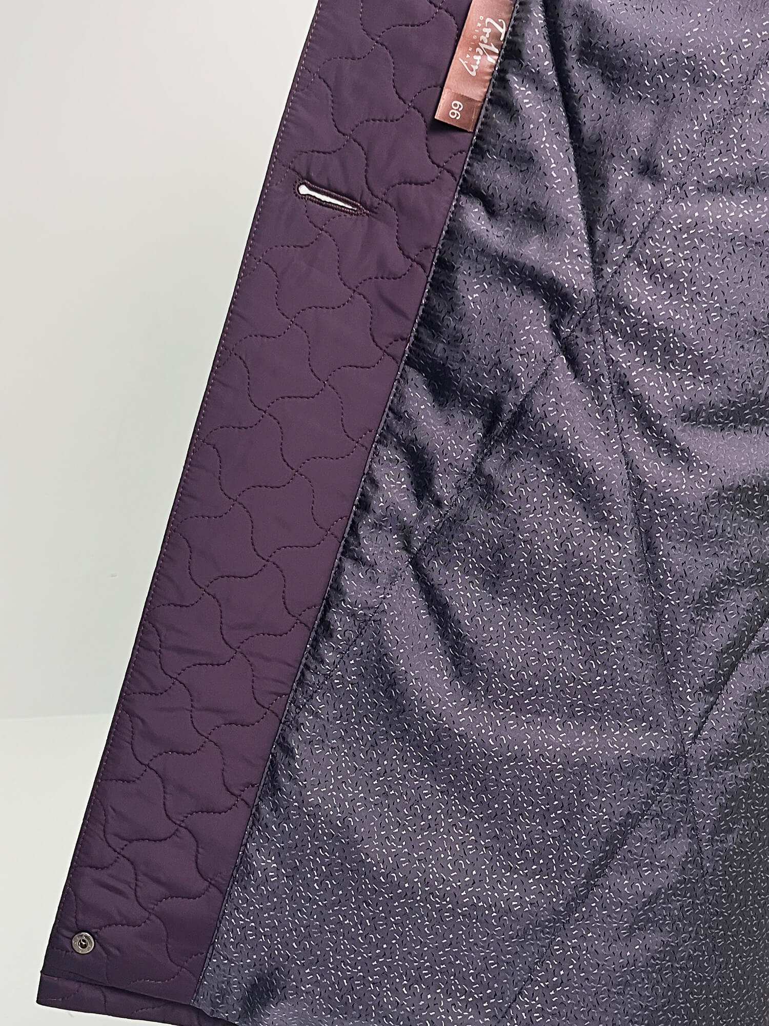 

Женское пальто Trevery/Тревери, Фиолетовый, Модель 90303 в цвете баклажан(фиолетовый)