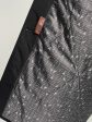 Зимнее пальто с контрастной отделочной строчкой, цвет черный в интернет-магазине Фабрики Тревери