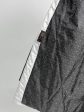 Молодежное стеганное пальто белоснежного цвета с чернобуркой, цвет белый в интернет-магазине Фабрики Тревери