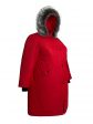 Зимняя молодежная куртка из мембраны красного цвета, цвет красный в интернет-магазине Фабрики Тревери