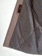 Молодежное стеганное пальто с чернобуркой, цвет коричневый в интернет-магазине Фабрики Тревери