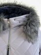 Молодежное стеганное пальто с чернобуркой, цвет сиреневый в интернет-магазине Фабрики Тревери