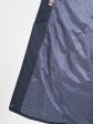 Женское зимнее пальто с полу норкой и декоративными кнопками, цвет серый в интернет-магазине Фабрики Тревери
