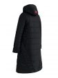 Молодежное стеганное пальто с отделкой, цвет черный в интернет-магазине Фабрики Тревери