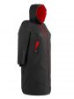 Молодежное зимнее пальто с цветной отделкой, цвет черный в интернет-магазине Фабрики Тревери