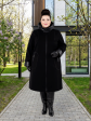 Пальто женское демисезонное, цвет черный в интернет-магазине Фабрики Тревери