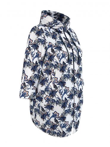 Пальто женское для весеннего сезона, цвет фиолетовый в интернет-магазине Фабрики Тревери